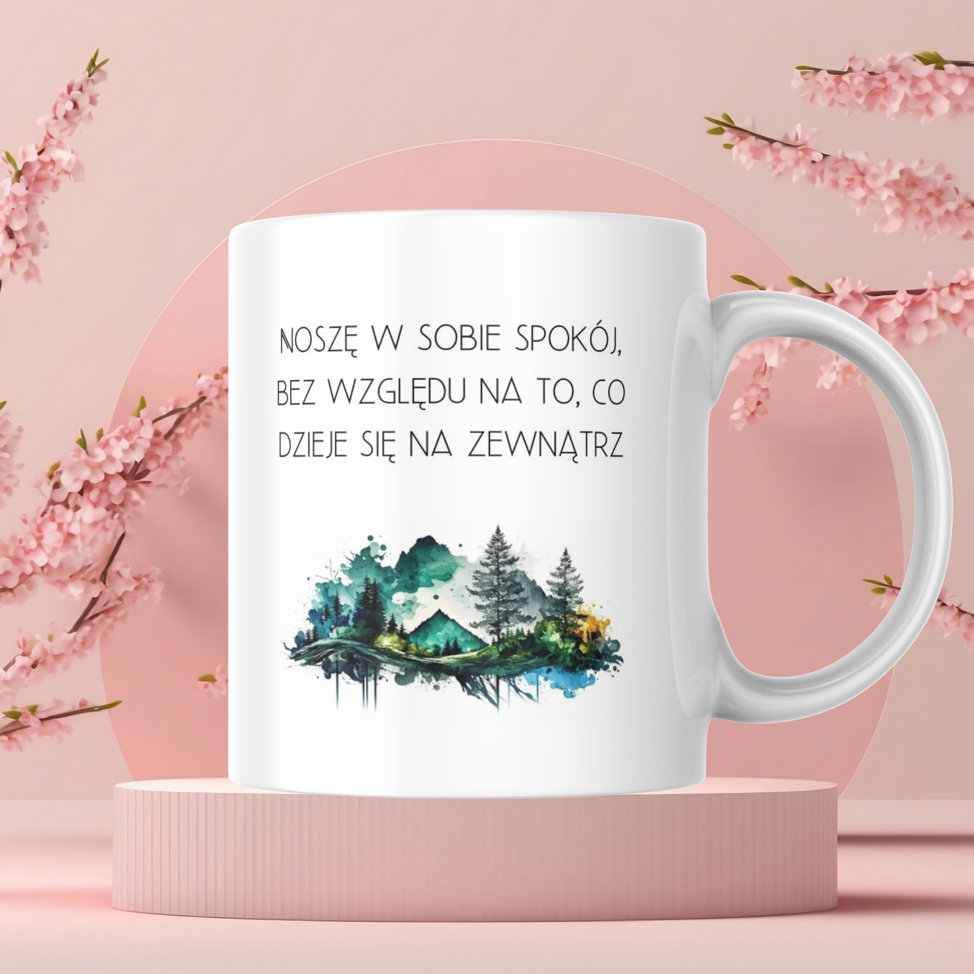 Kubek - NOSZĘ W SOBIE SPOKÓJ