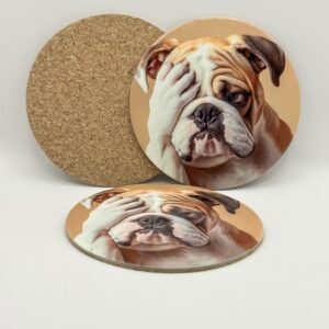 Korkowa podkładka pod kubek - BULDOG