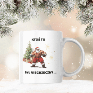 Kubek świąteczny - KTOŚ NIEGRZECZNY