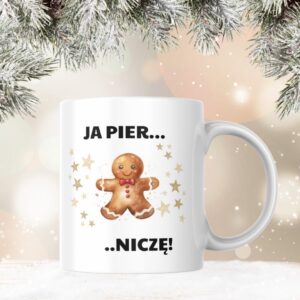 Kubek świąteczny - JA PIERNICZĘ