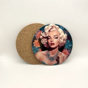 Korkowa podkładka pod kubek - MARILYN MONROE